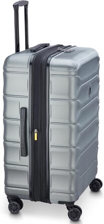 Валіза для подорожей DELSEY Paris Meteor Graphite L, великий XL тролей XL (50x32x78 см), розширювана, полікарбонат