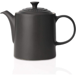 Чайник Le Creuset 1.3 л з кераміки, чорний матовий, 70703130000000