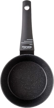Каструля Moneta Yes Zeus 2.0, 16 см, алюмінієва, червона, з ручкою