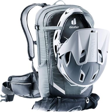 Велосипедний рюкзак Deuter Flyt 14 з протектором, графітово-чорний