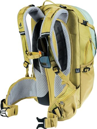 Жіночий велосипедний рюкзак Deuter Trans Alpine 22 SL 22 л (2024), морозно-зелений