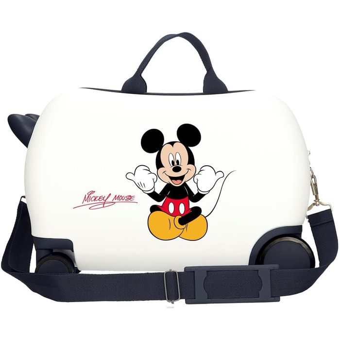 Дитяча валіза Disney з ABS, міцна, легка, 4 колеса, з бічним кодовим замком, ручна поклажа