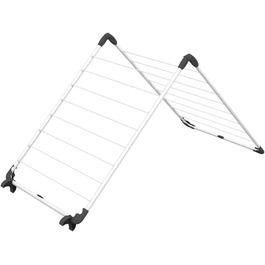Сушарка для білизни Vileda Acrobath, сталь і пластик, біла, 71x5.5x67 см