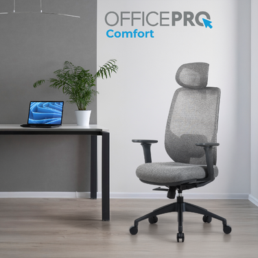 Крісло офісне OfficePro Comfort OC524G Gray