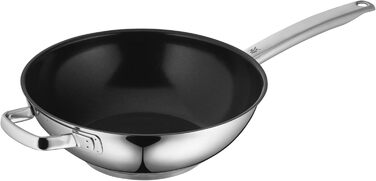 Wok Durado 28 см з антипригарним покриттям, нержавіюча сталь, для всіх типів плит, сумісний з духовкою до 260°C