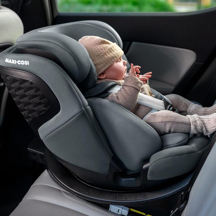 Дитяче автокрісло Maxi-Cosi Emerald 360 S i-Size з ISOFIX, для дітей від 40 до 150 см (Tonal Graphite)