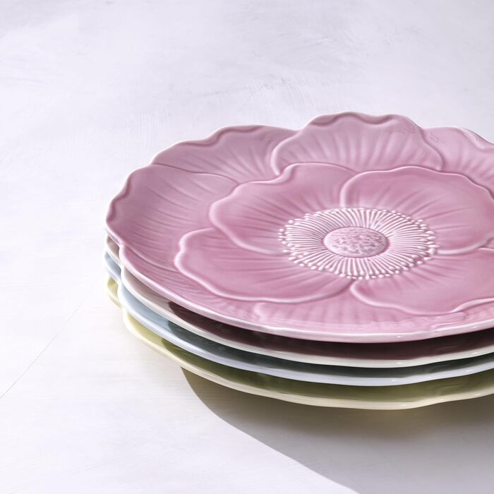 Набір акцентних тарілок Lenox Butterfly Meadow Blumen, синій колір, 4 шт.