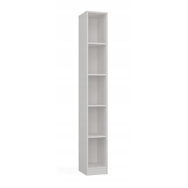 Стелаж TopEshop, 25 x 182 x 30 см, білий