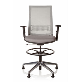 Робоче крісло / стійка стілець TOP WORK 99 Mesh Grey hjh OFFICE