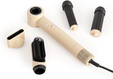 Фен-стайлер CREATE/ION STYLER PRO 5-в-1, іонний, щітка для укладання, безщітковий мотор, 1300 Вт, 3 швидкості, 3 температури, холодне повітря, кейс