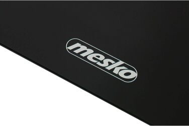 Електронна вага для ванної Mesko MS8149, скляна платформа, LCD-дисплей, до 150 кг, автоматичне вимкнення, висока точність