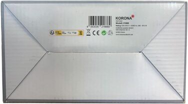 Тостер Korona 21666, 2 скибки, 810 Вт, кремовий, з підставкою для булочок, регулювання ступеня підсмажування, функції розморожування, підігріву, піддон для крихт, центрування хліба