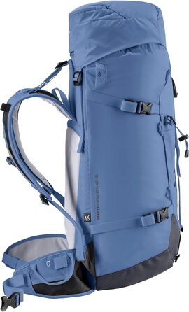 Жіночий експедиційний рюкзак Deuter Gravity Expedition 45+ SL, 45 л, синьо-сірий