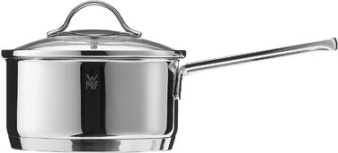 Каструля WMF Provence Plus 16 см з кришкою, 1,4 л, для індукції, нержавіюча сталь, без покриття, підходить для духовки