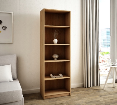 Стелаж Matkam Julia, 58 x 176 x 30 см, дуб сонома