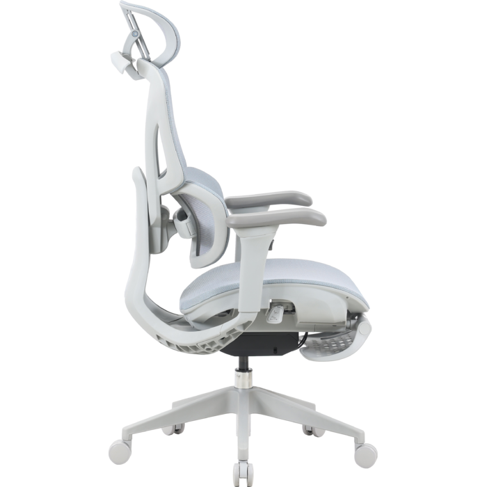 Крісло офісне OfficePro Elite OC950GLB Gray/Light Blue