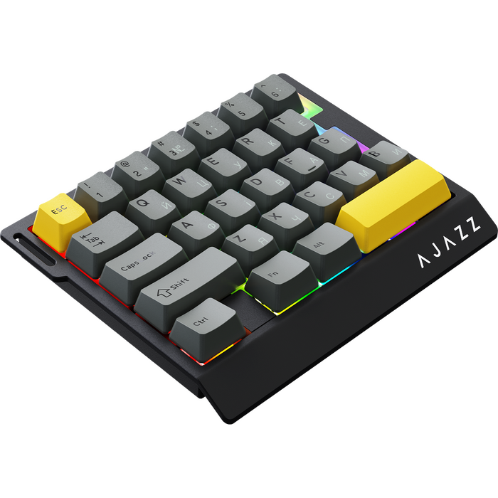 Дротова магнітна клавіатура Ajazz AK029 Ice lsland Magnetic Switch (AK029-I-BY)