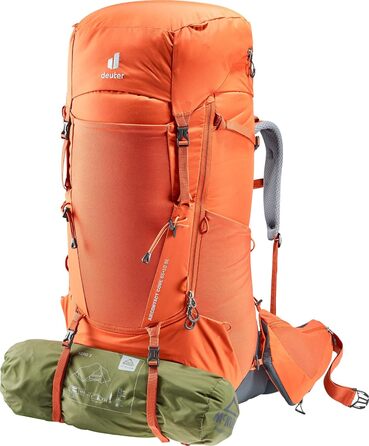 Жіночий трекінговий рюкзак Deuter Aircontact Core 65+10 SL, паприка-графіт, 65+10 л