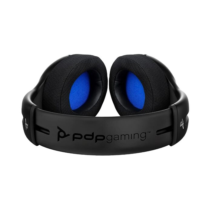 Ігрові бездротові навушники PDP Gaming LVL50 з мікрофоном для PS5, PS4, PC та ноутбука — шумозаглушення, підсилення басів, накладні (Over-Ear), чорні