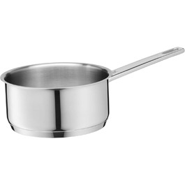 Каструля WMF Compact Cuisine 1,5 л, 16,5 см, з нержавіючої сталі, без кришки, для індукції, полірована, з мірною шкалою, без покриття, для молока та соусів