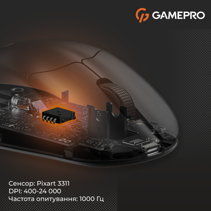 Бездротова миша GamePro Genesis Avenger  (GM096B)