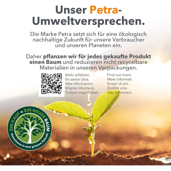 Фритюрниця з гарячим повітрям Petra PT4750BLKVDE XXL 7,4 л, 2400 Вт, подвійна, 2 антипригарні кошики, 6 програм, чорна