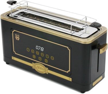 Тостер Kaiser T 4000 Em Retro – Ретро тостер з 6 рівнями підсмажування для ідеального хліба