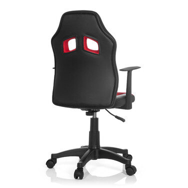 Дитячий письмовий стілець / дитячий стілець KID GAME AL чорний червоний hjh OFFICE
