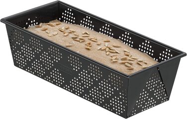 Форма для випікання хліба Kaiser Inspiration 25x11 см, антипригарна, для 750 г, перфорована, стійка до закваски