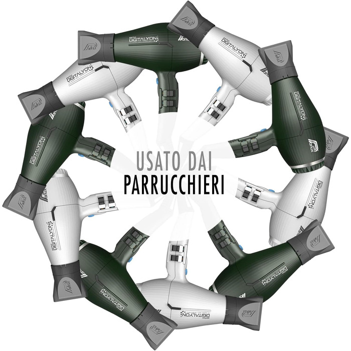 Фен Parlux Digitalyon антрацит, професійний, цифровий