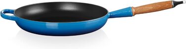 Сковорода Le Creuset Signature з чавуну з дерев'яним ручками, 20258240900422