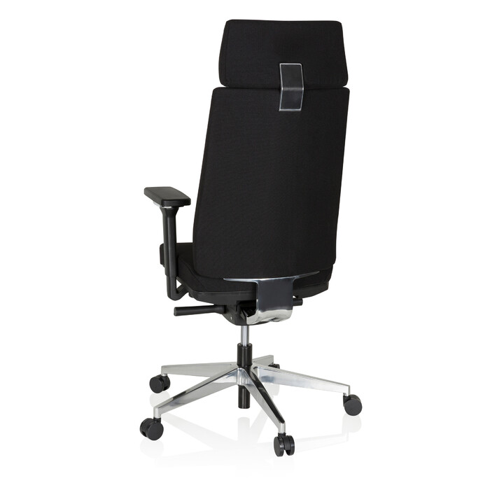 Офісне крісло MOVE-TEC PRO 3D, тканина, чорний колір / чорний колір, hjh OFFICE