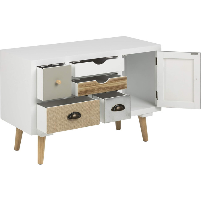 Комод AC Design Furniture Suwen, 48x32x98 см, багатоколірний, дерево