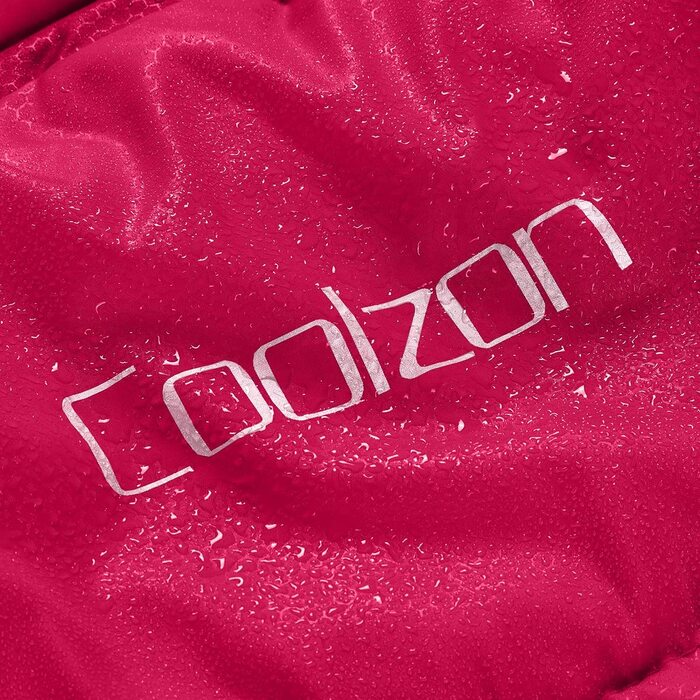 Спальний мішок Coolzon для кемпінгу, 3-4 сезони, для дорослих, компактний, червоний