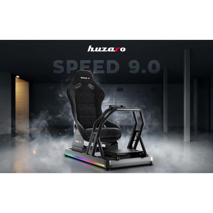 SIM-рейсинг кокпіт huzaro Speed 6.0 з кріпленням для монітора до 50