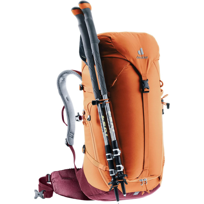 Жіночий туристичний рюкзак Deuter Trail 28 SL, 28 л, каштановий, для хайкінгу та альпінізму