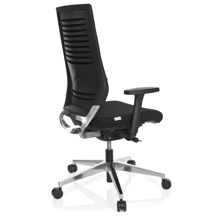 Офісне крісло / Крісло для офісу PRO-TEC 700, тканина, чорний колір, hjh OFFICE