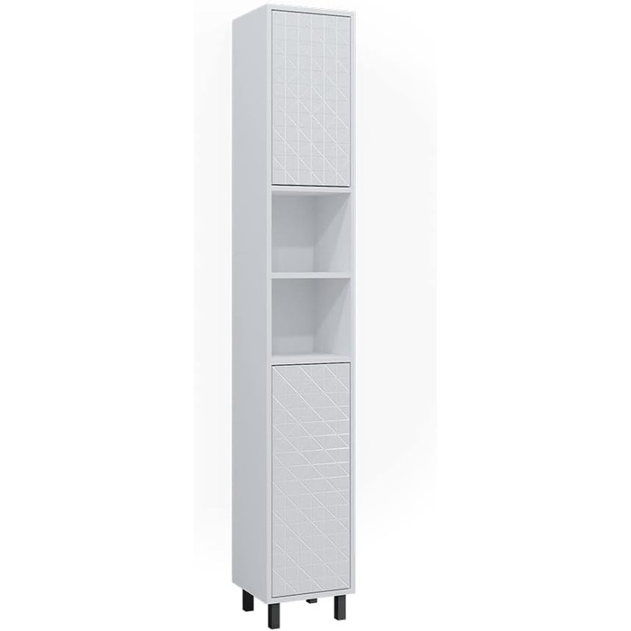 Пенал для ванної Vicco Agasta, білий глянець, 30x190,3 см