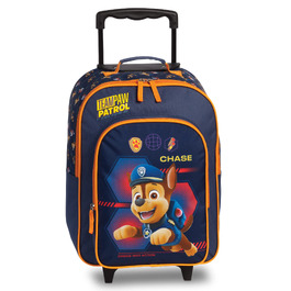 Дитяча дорожня сумка на колесах Fabrizio Paw Patrol Щенячий патруль (Чейз), темно-синя, поліестер, 17 л