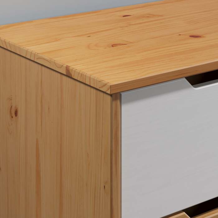 Лоуборд Борнео Натуральна сосна 140x42x40см сертифікований FSC®