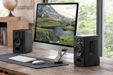 Акустична система Edifier Studio R1380DB 2.0 Bluetooth 5.1 (42 Вт) з пультом ДУ та регуляторами басів/високих частот для TV, PC, смартфону