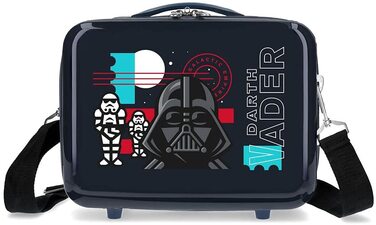 Косметичка Star Wars Galactic Empire, жорсткий ABS пластик, з ремінцем, синя, 29x21x15 см, 9,14 л