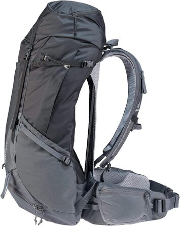 Рюкзак Deuter Futura Pro 42 EL, 42 л, чорний/графіт, для трекінгу та походів, великий розмір