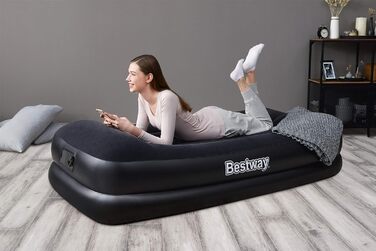 Надувний матрац Bestway Aeroluxe Queensize з вбудованим електронасосом (191x97x46 см)