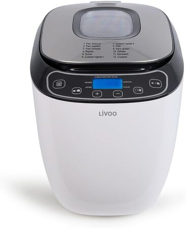 Автомат для випікання хліба 0,9 кг, 550 Вт, білий - dop218