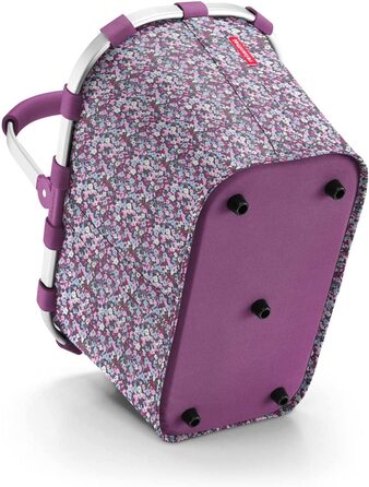 Reisenthel Carrybag Viola Mauve – Міцний кошик для покупок з великим об'ємом, водонепроникний, з внутрішньою кишенею, елегантний дизайн