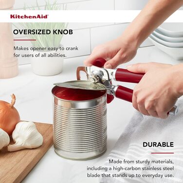 Відкривачка для консервів та пляшок KitchenAid Empire Red (19.5 см)