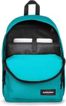 Рюкзак EASTPAK Out of Office 27 л, 44 см, Arctic Aqua – міський водостійкий для ноутбука
