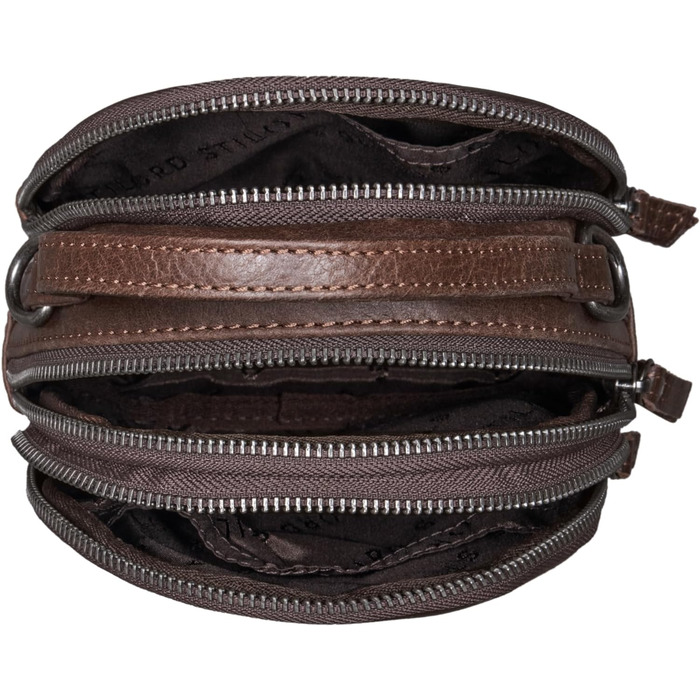 Жіночий рюкзак STILORD Stacy з натуральної шкіри, міні, вінтажний, коричневий, для міста, шопінгу та прогулянок