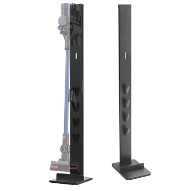 Стійка для пилососа Dyson Gen5, V15, V12, V11, V10, V8, V7, V6 – універсальний тримач для підлоги, чорний